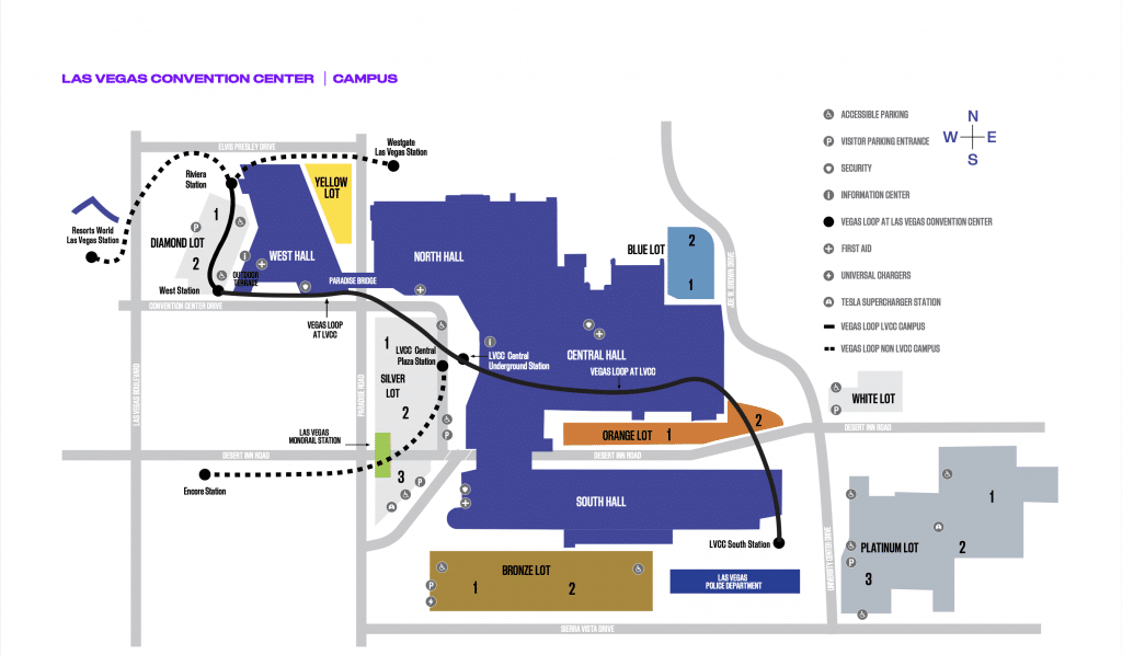 Las Vegas Convention Center Map